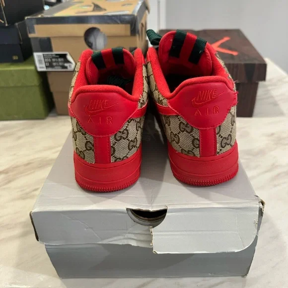 Nike Air Force 1 Gucci custom print - Picture 3 of 5